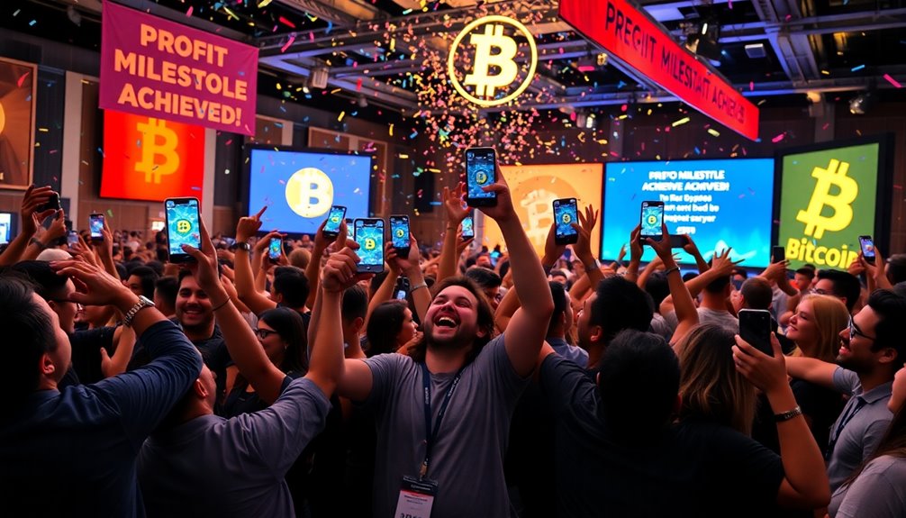 bitcoin reaches profit milestone