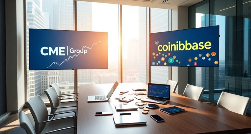 cme group coinbase top rankings