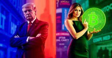 crypto competition trump vs melania