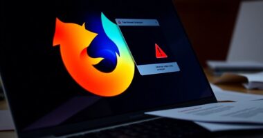 fake firefox extension warning