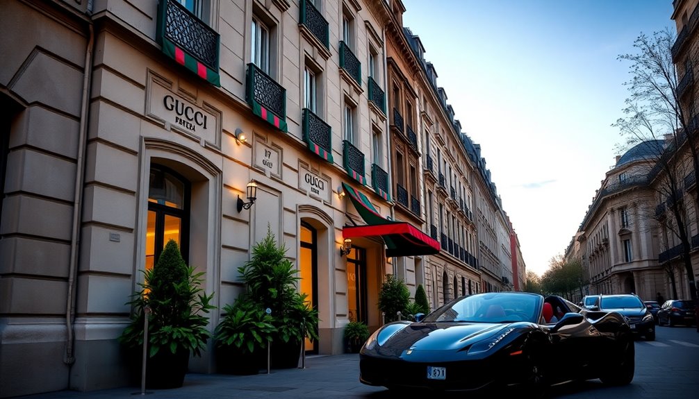 gucci sells paris properties