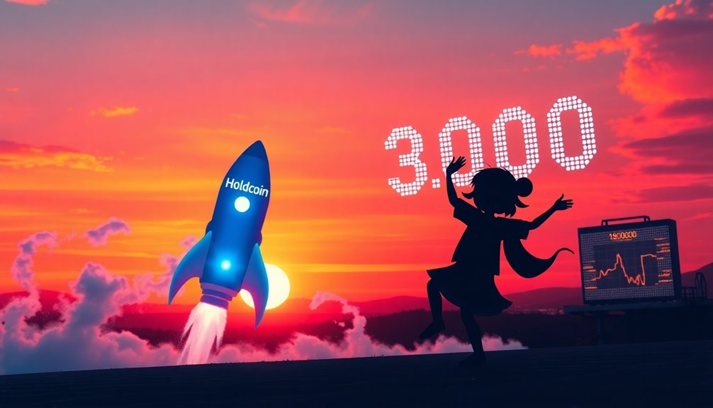 holdcoin rockets 3000 growth