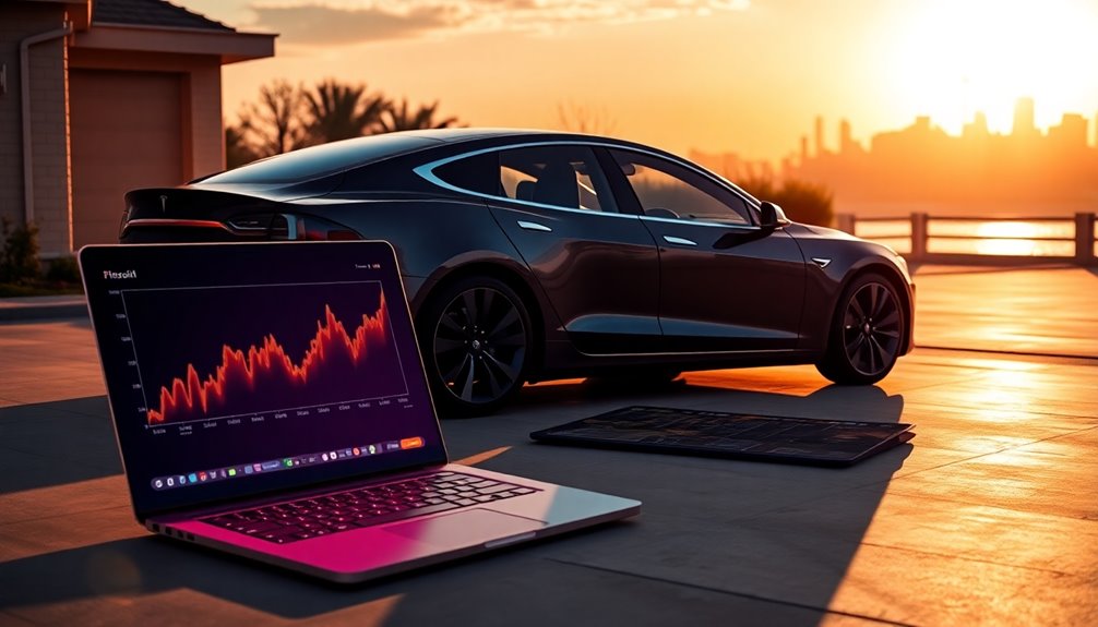 tesla bitcoin profit surge