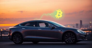 tesla s bitcoin profit surge