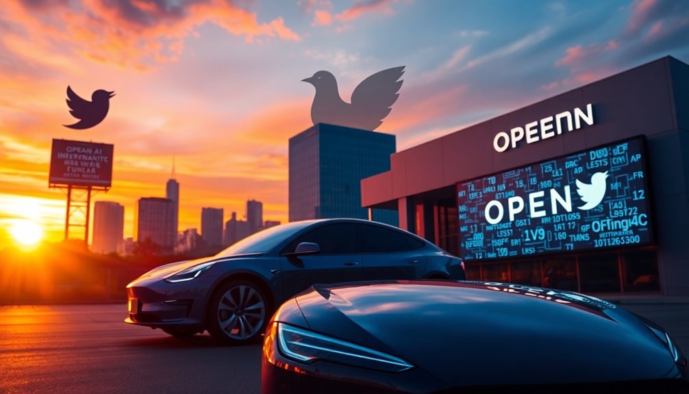 tesla seeks openai twitter