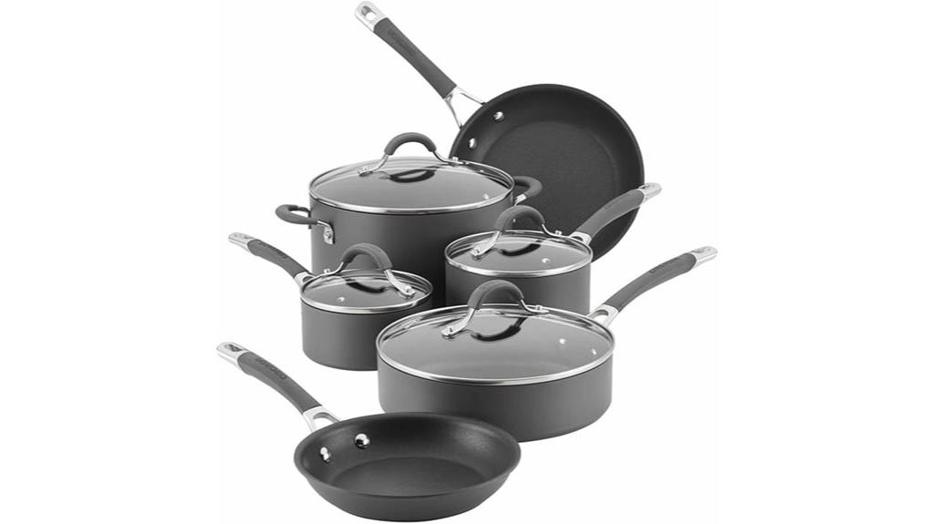 10 piece radiance cookware set