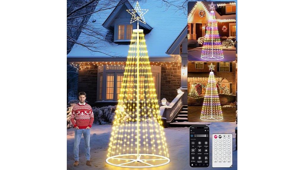 12 ft led christmas tree