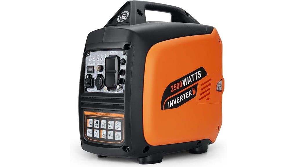2500 watt gas generator