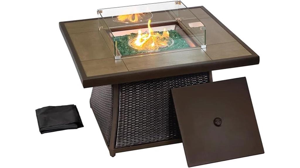 42 inch csa certified fire pit