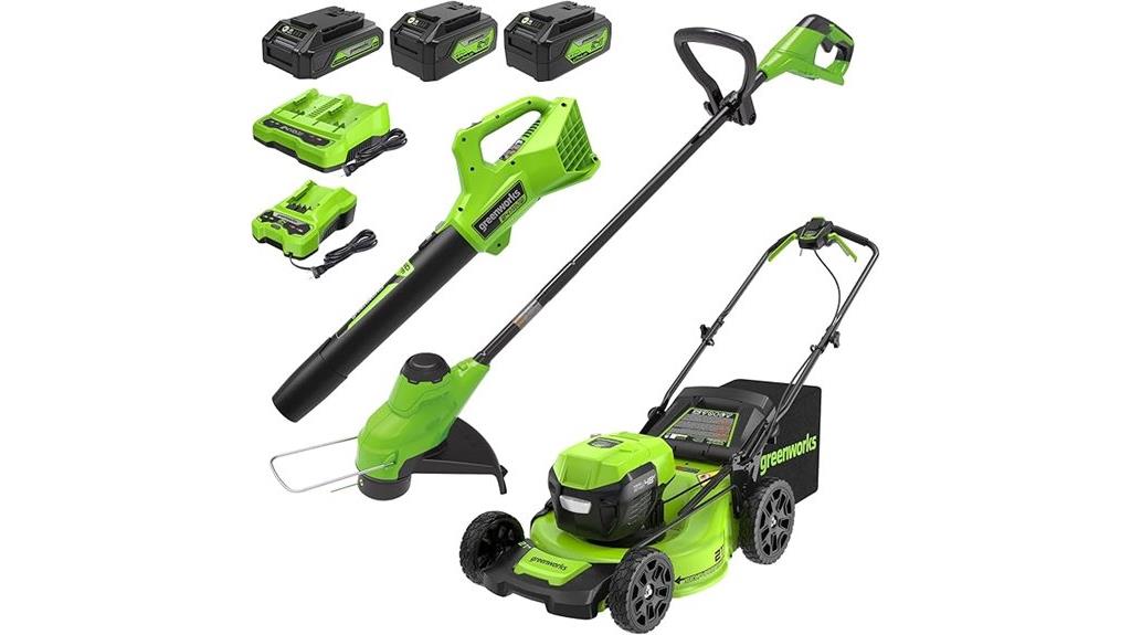 48v cordless yard tool set