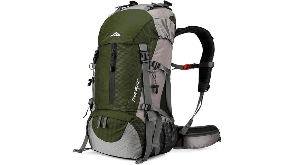 50l hiking backpack rain cover