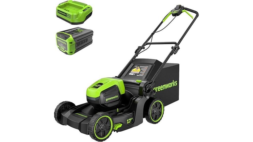 60v brushless lawn mower
