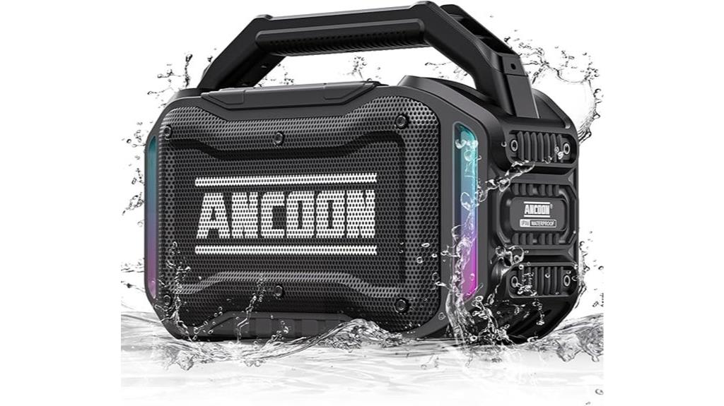80w waterproof portable speakers