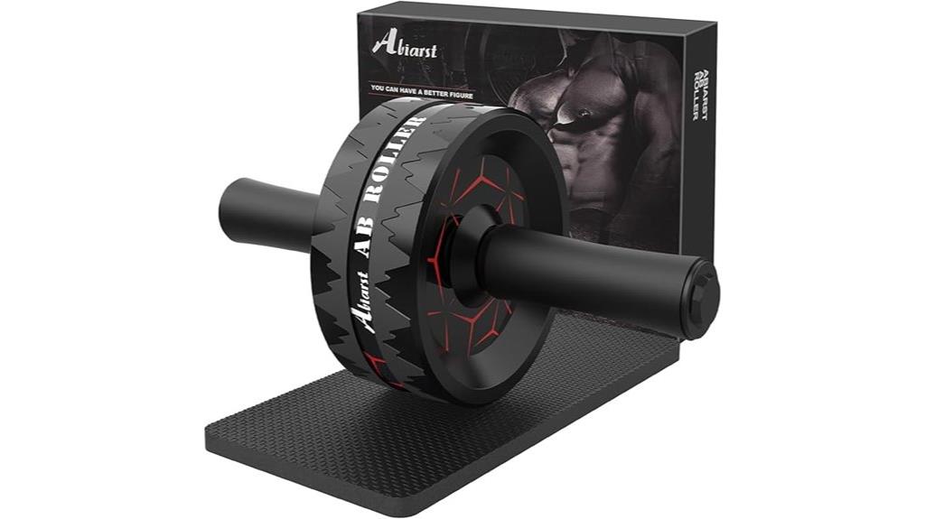 ab wheel with knee pad
