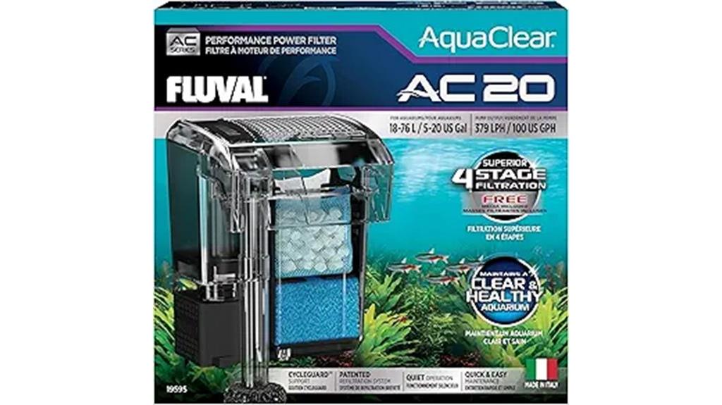 ac20 power filter capacity