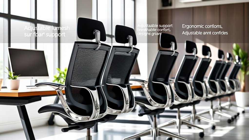 adjustable breathable supportive features