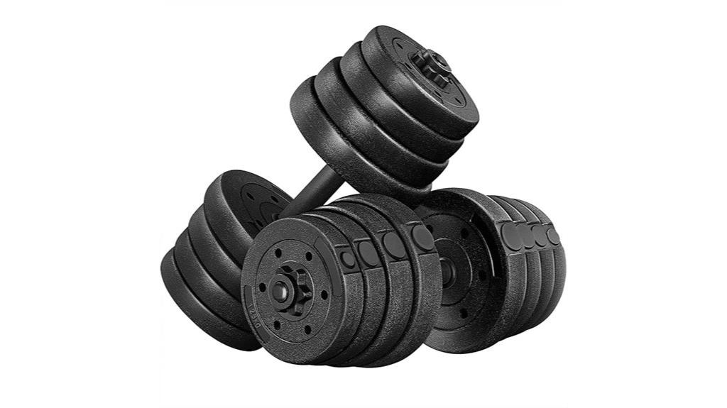 adjustable dumbbells weight set