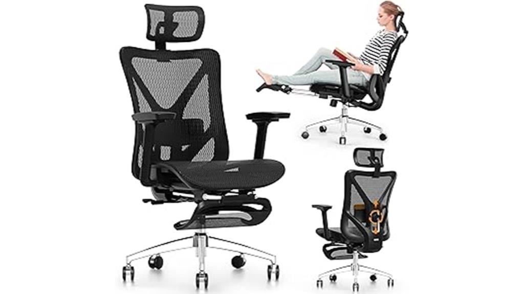adjustable ergonomic office chair