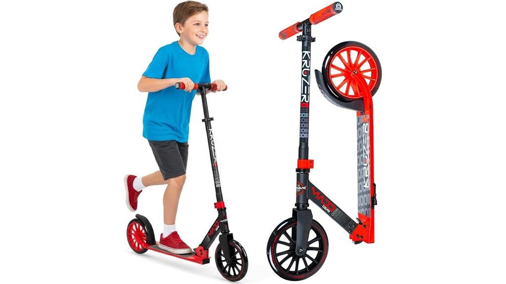 adult teen folding scooter