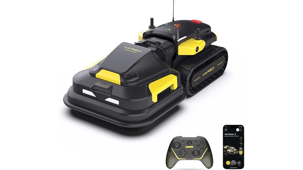 ai powered lawn mower