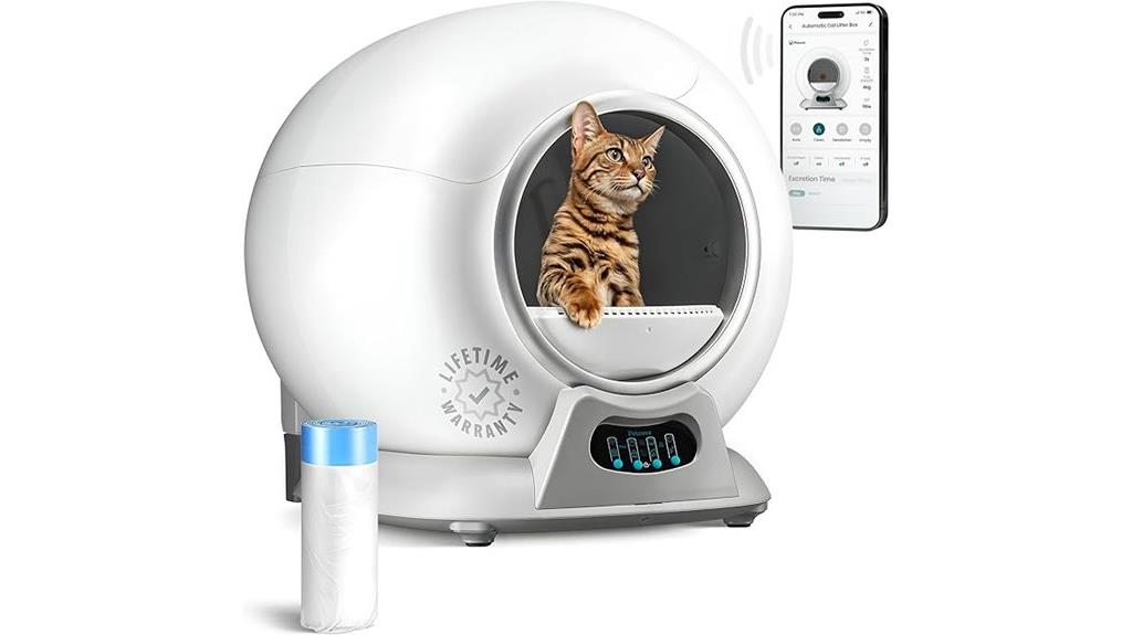 automated multi cat litter box