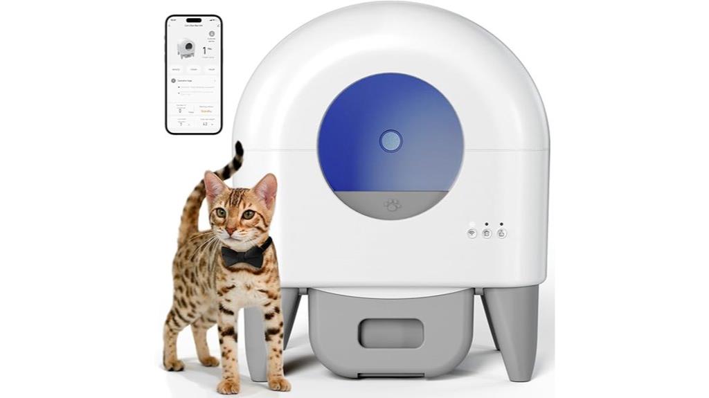automatic 95l cat litter box