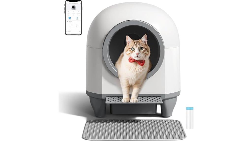 automatic self cleaning litter box