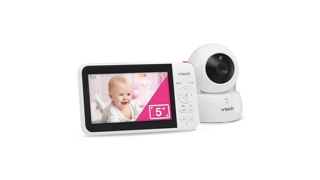 baby monitor with pan tilt