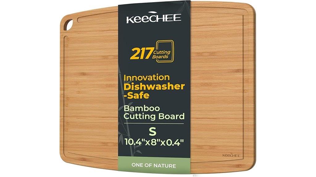 bamboo cutting boards dishwasher safe