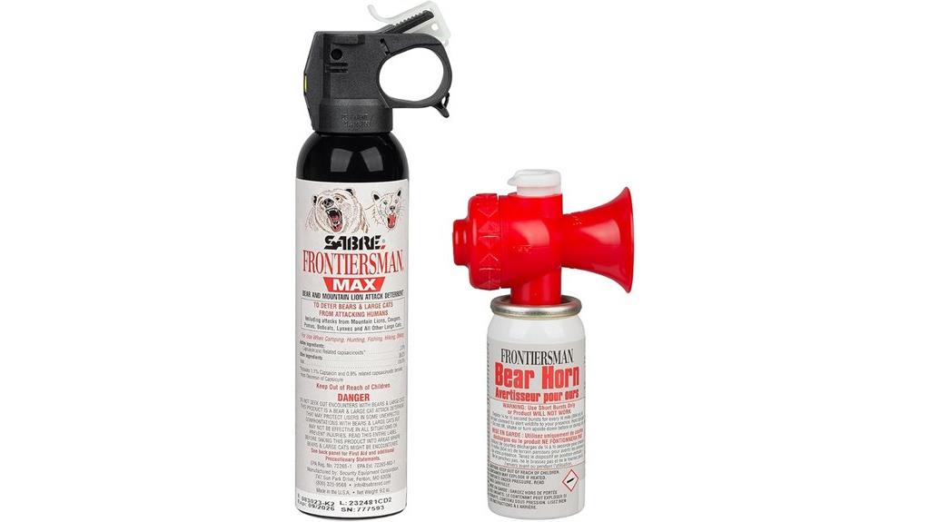 bear deterrent spray kit