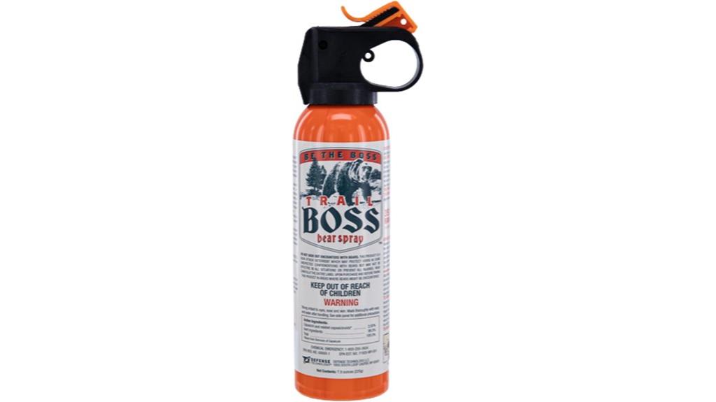 bear spray with 35 ft range