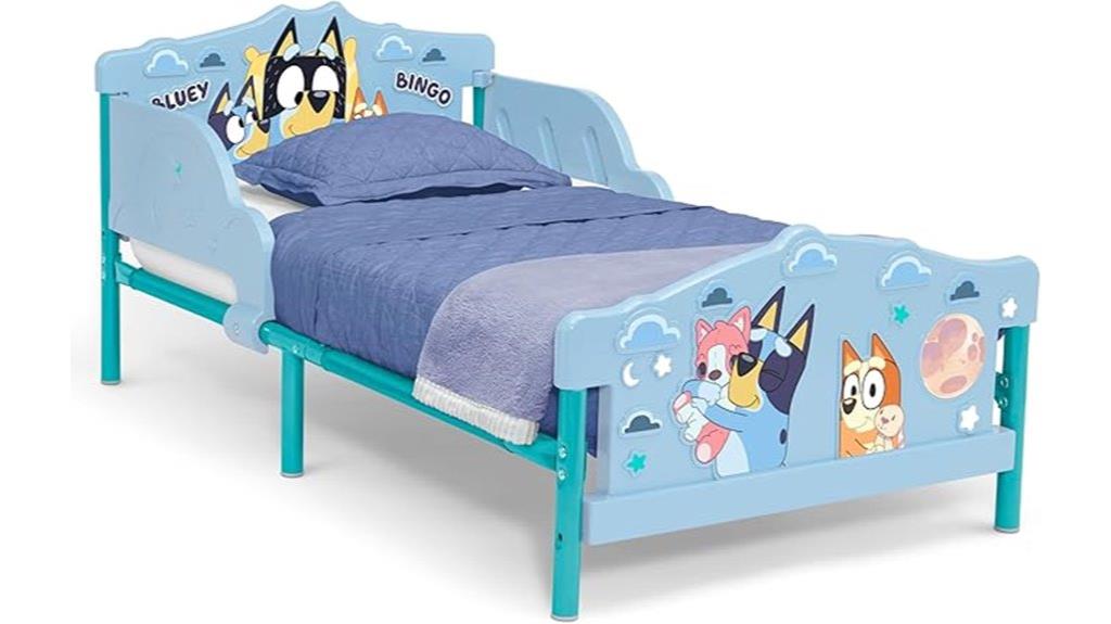bluey toddler bed