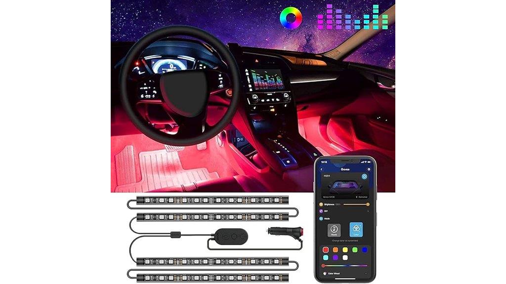car interior led lighting
