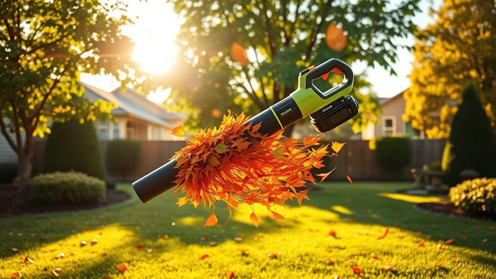 choosing efficient cordless blowers