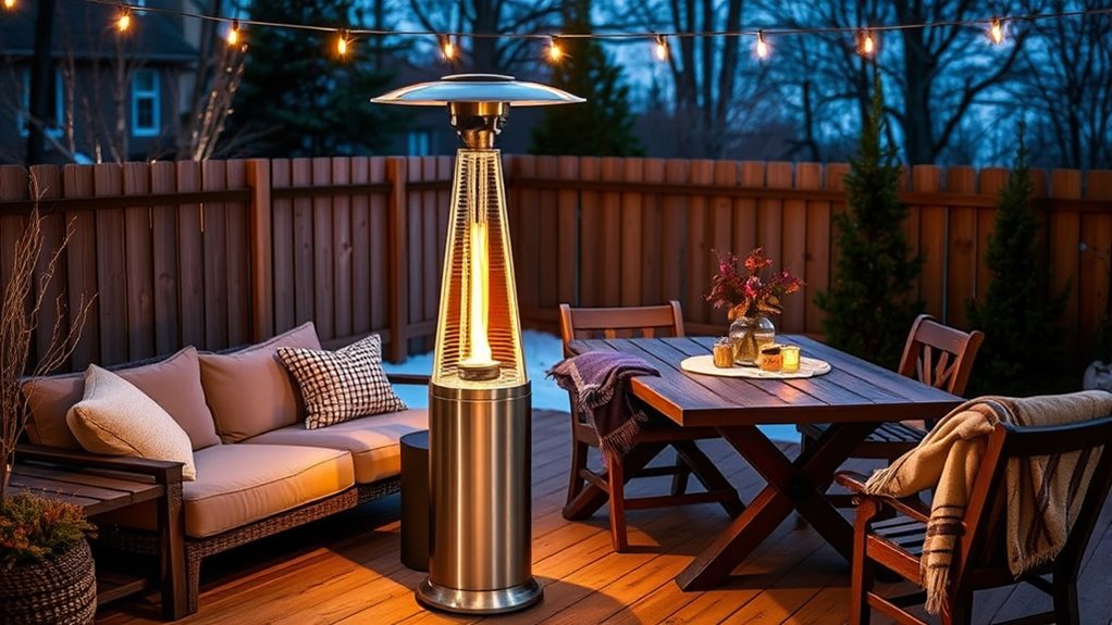 choosing safe efficient patio heaters