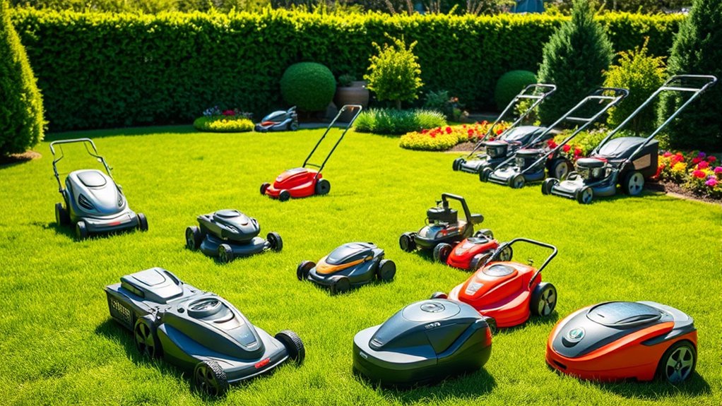 choosing suitable lawn mower