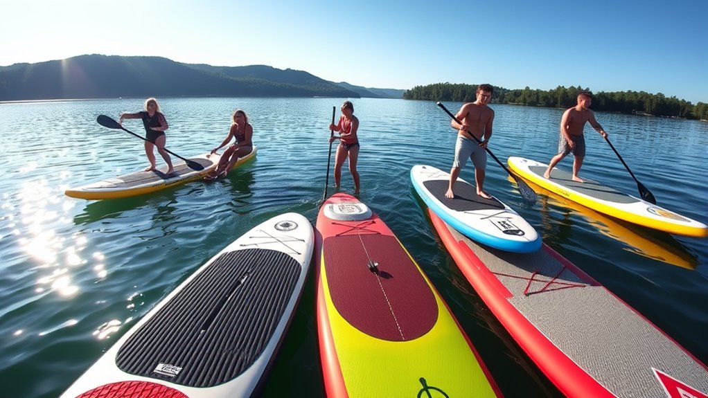 choosing the right paddle board