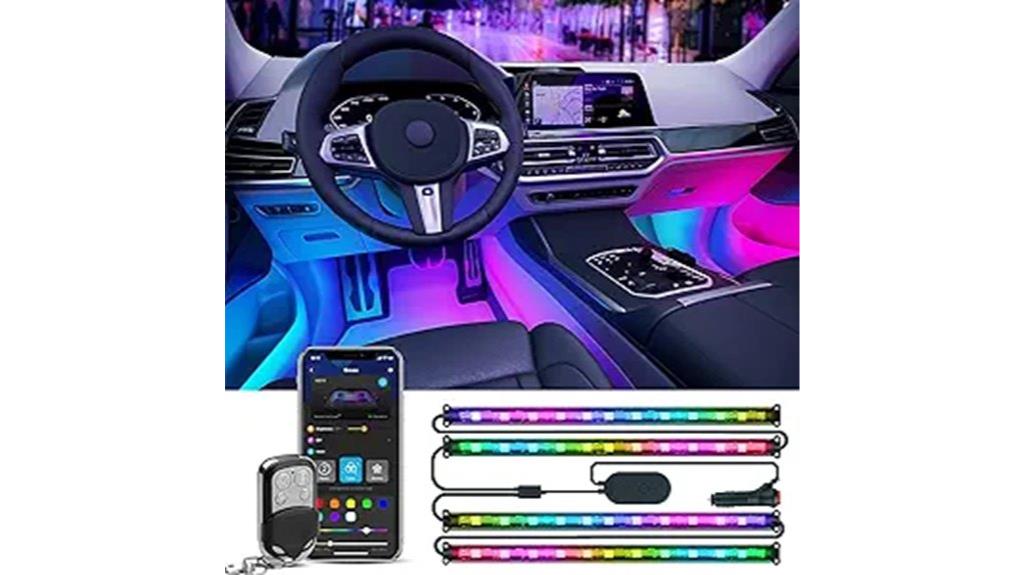 color changing car interior