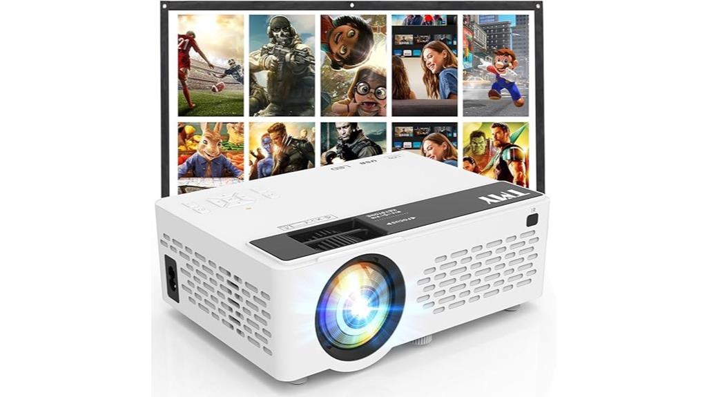 compact bluetooth hd projector
