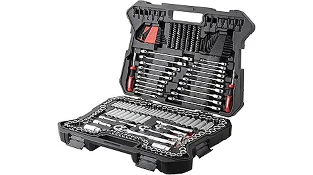 comprehensive 303 piece tool set