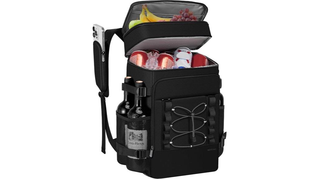 cooler backpack for cans
