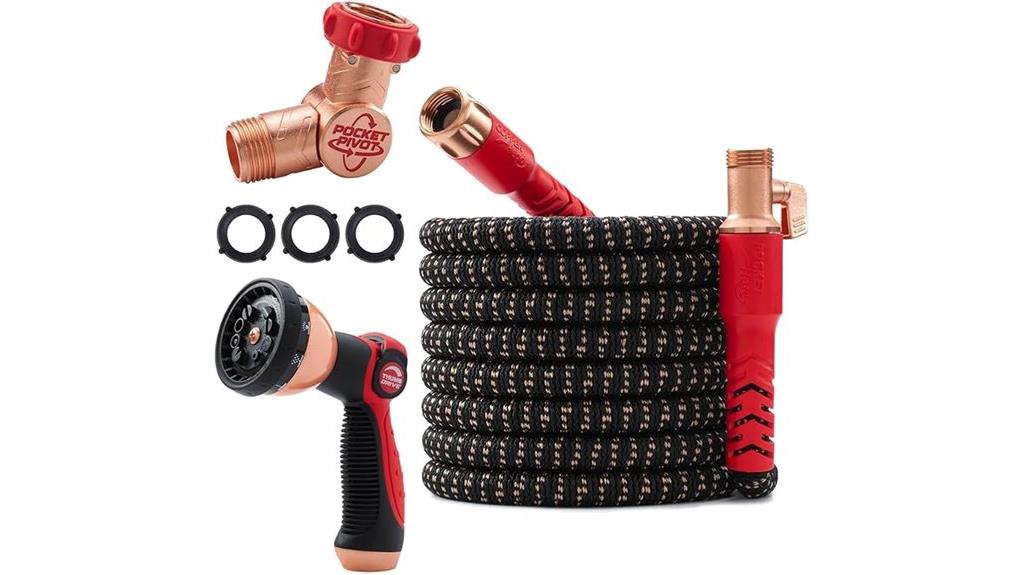 copper head 75 foot garden hose