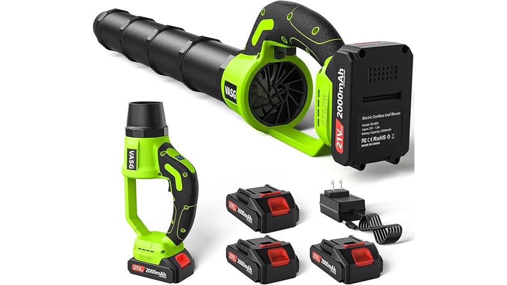 cordless blower with batteries