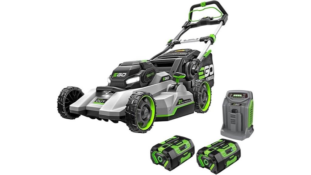 cordless lawn mower bundle