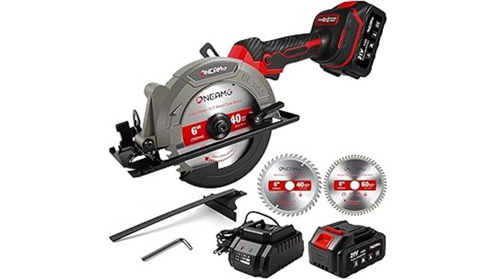 cordless mini circular saw