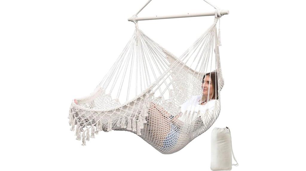 cotton rope hammock chair