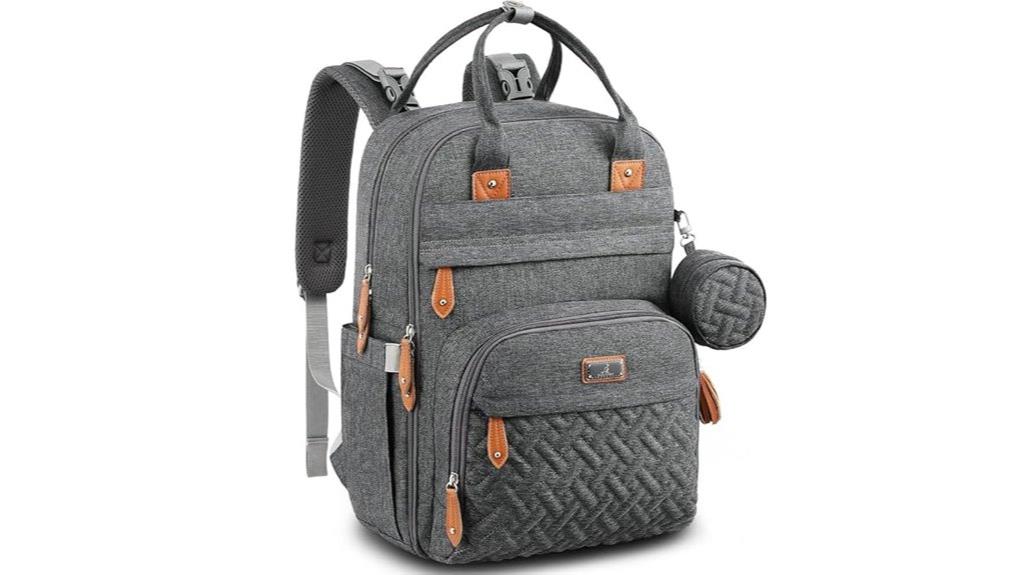 diaper backpack with accessories