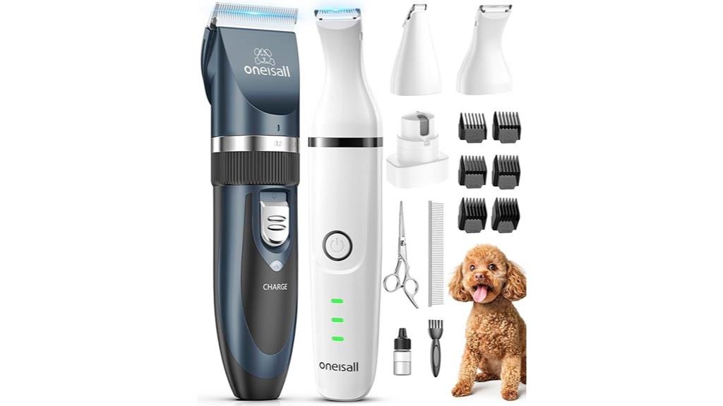 dog grooming cordless kit
