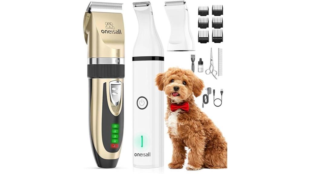 dog grooming kit cordless