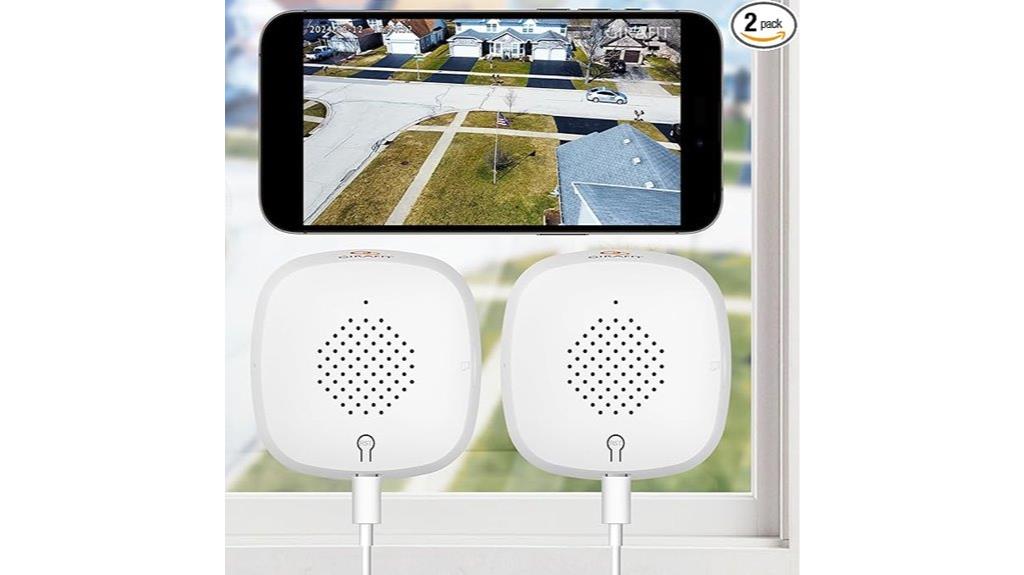 dual 3mp indoor wifi cameras